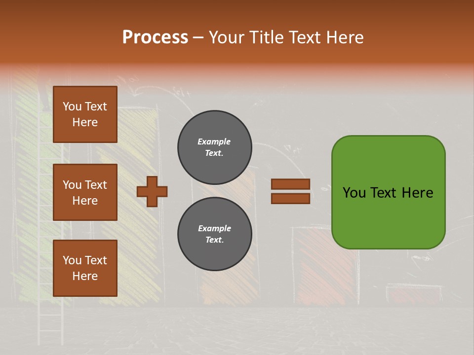 Money Work Chart PowerPoint Template