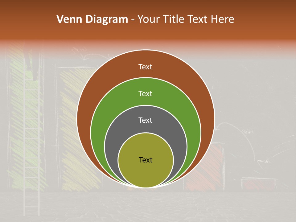Money Work Chart PowerPoint Template