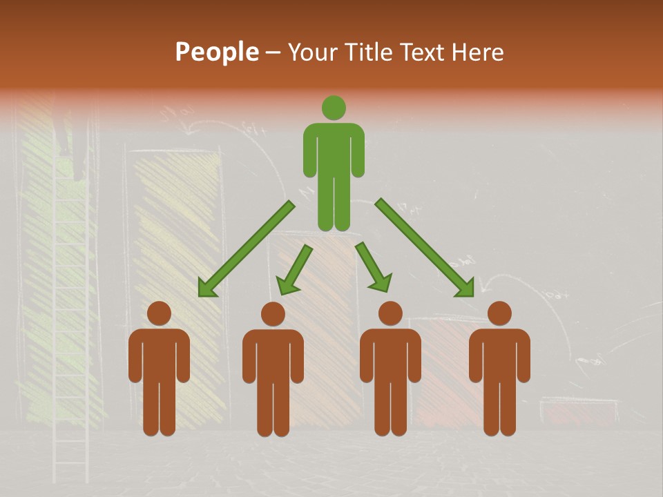 Money Work Chart PowerPoint Template