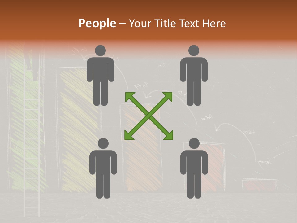 Money Work Chart PowerPoint Template