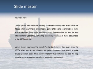 International Offshore Ship PowerPoint Template