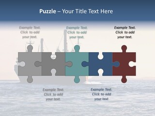 International Offshore Ship PowerPoint Template