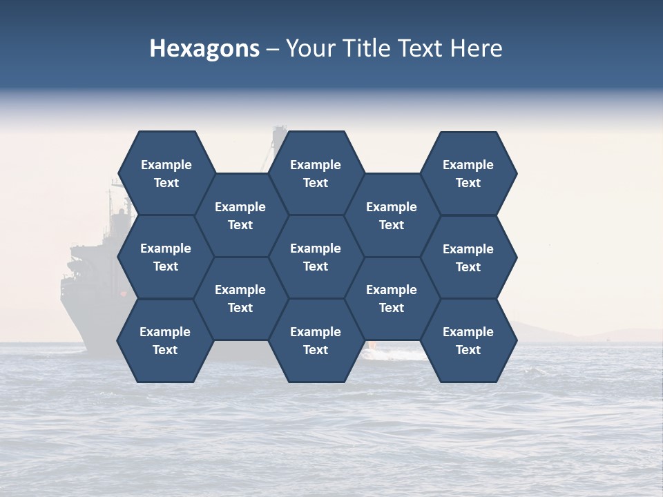 International Offshore Ship PowerPoint Template