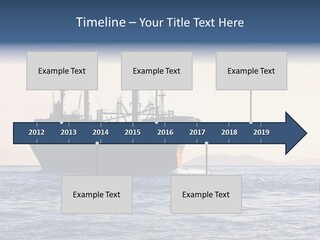 International Offshore Ship PowerPoint Template