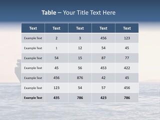 International Offshore Ship PowerPoint Template