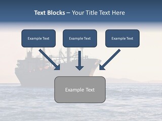 International Offshore Ship PowerPoint Template