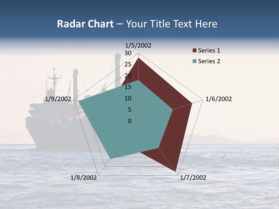 International Offshore Ship PowerPoint Template