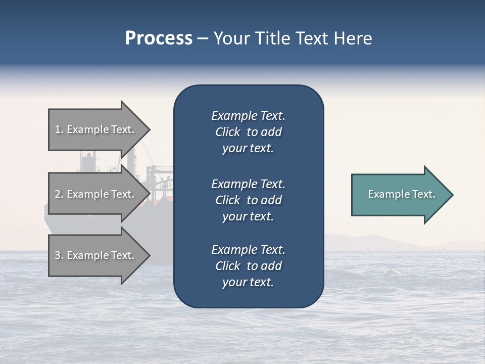 International Offshore Ship PowerPoint Template