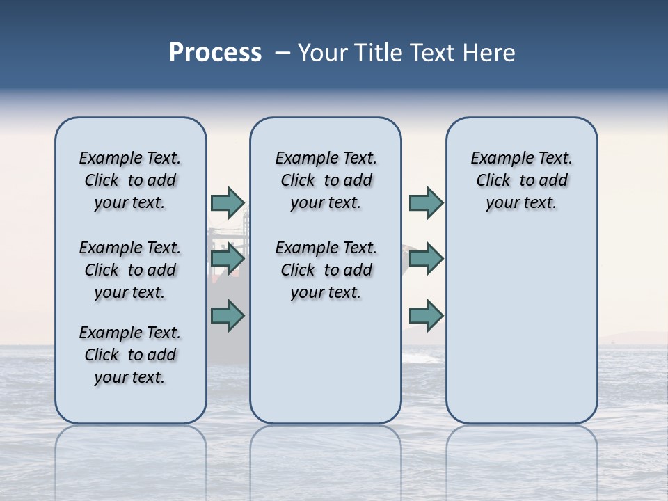 International Offshore Ship PowerPoint Template