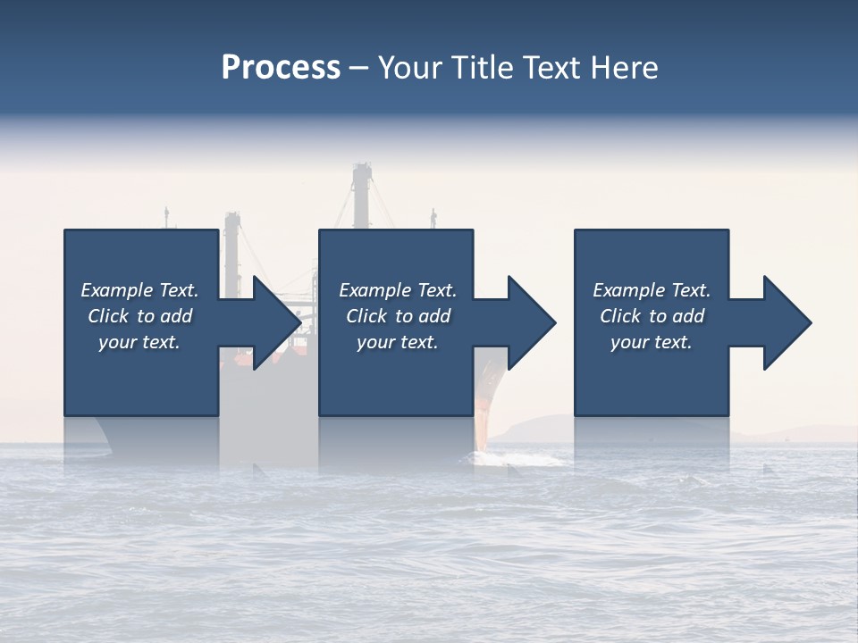 International Offshore Ship PowerPoint Template