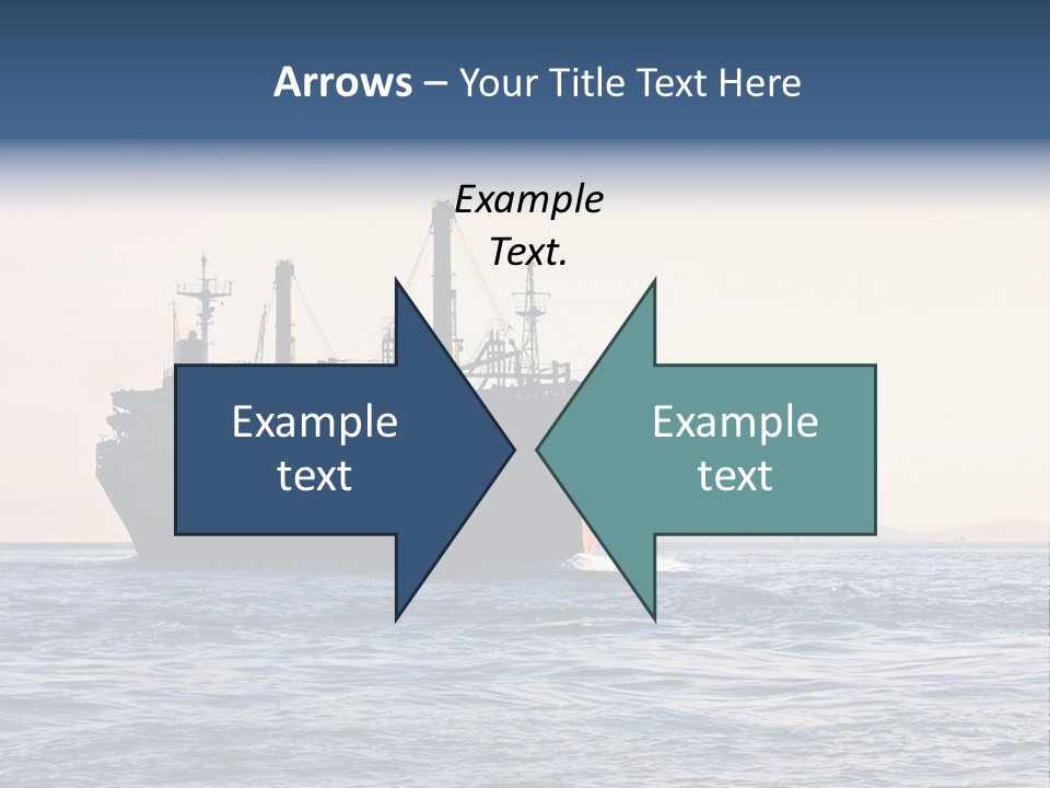 International Offshore Ship PowerPoint Template
