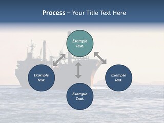 International Offshore Ship PowerPoint Template