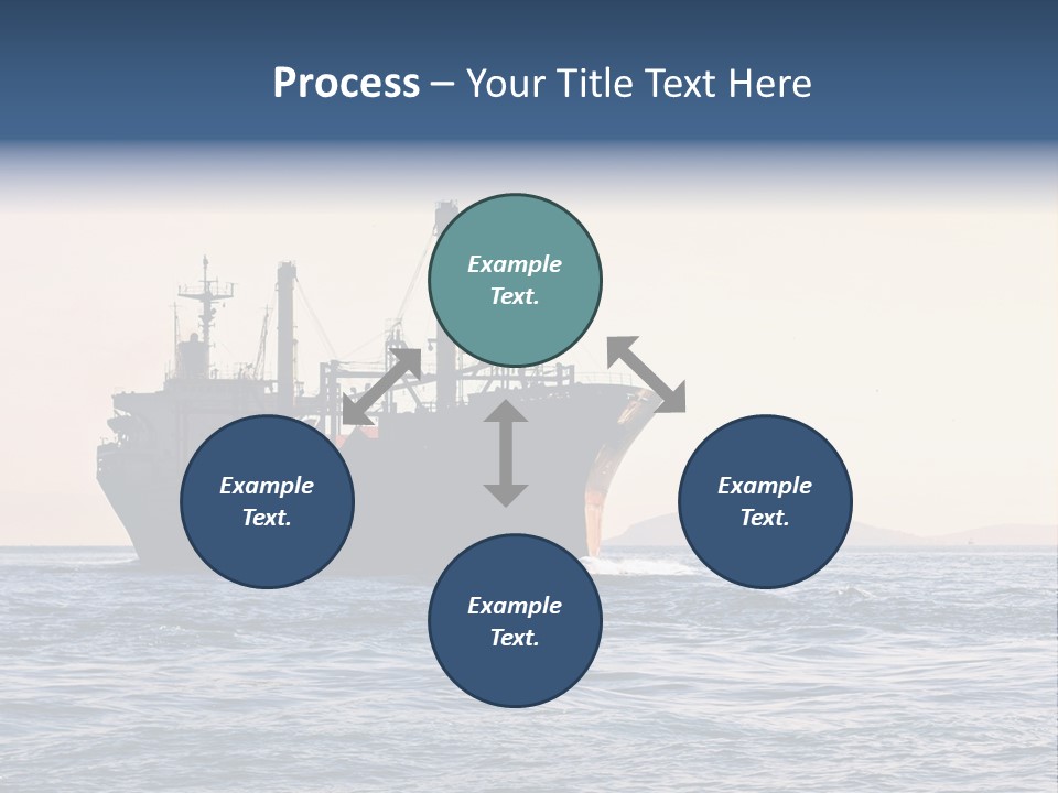 International Offshore Ship PowerPoint Template