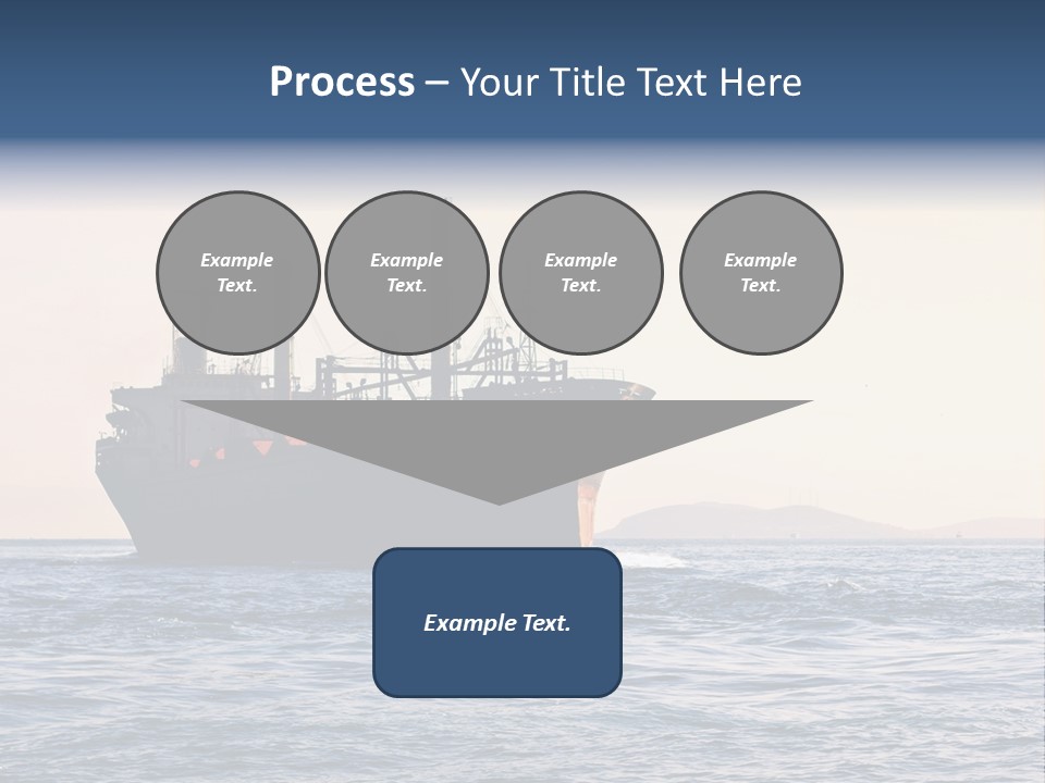 International Offshore Ship PowerPoint Template
