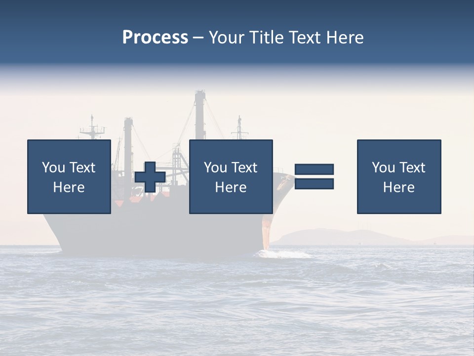 International Offshore Ship PowerPoint Template