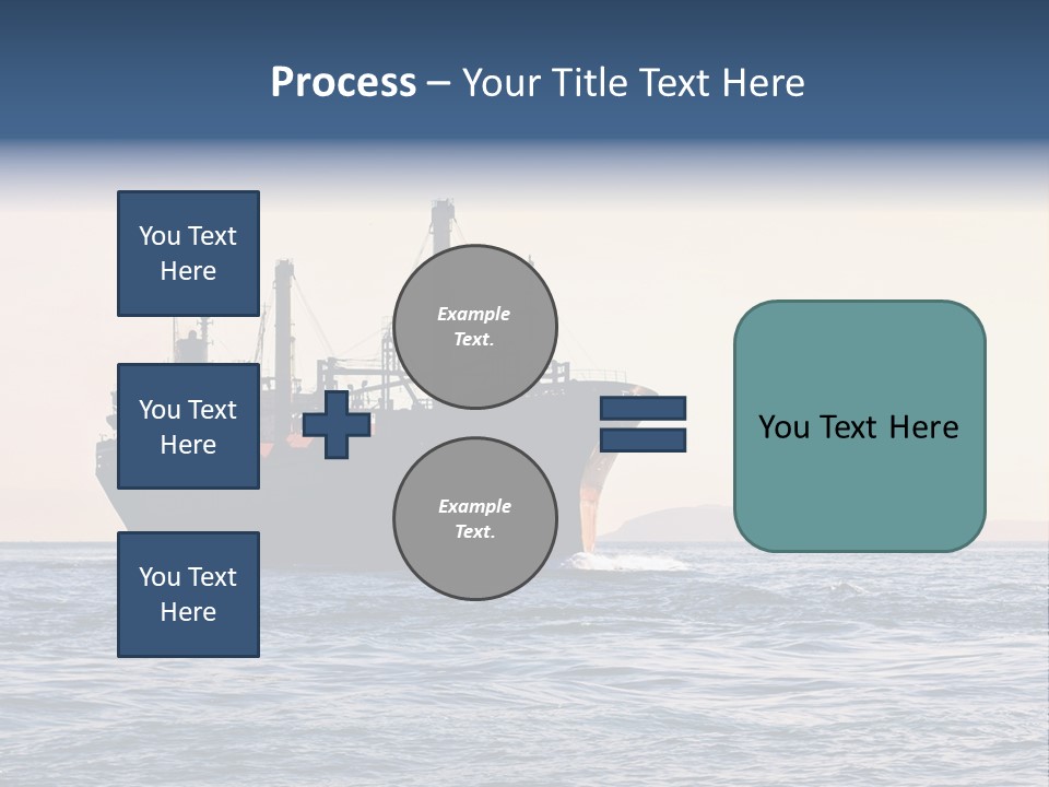 International Offshore Ship PowerPoint Template