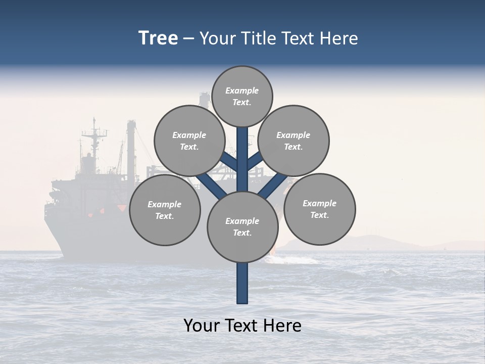 International Offshore Ship PowerPoint Template