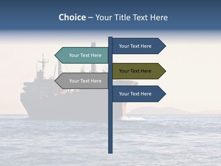 International Offshore Ship PowerPoint Template