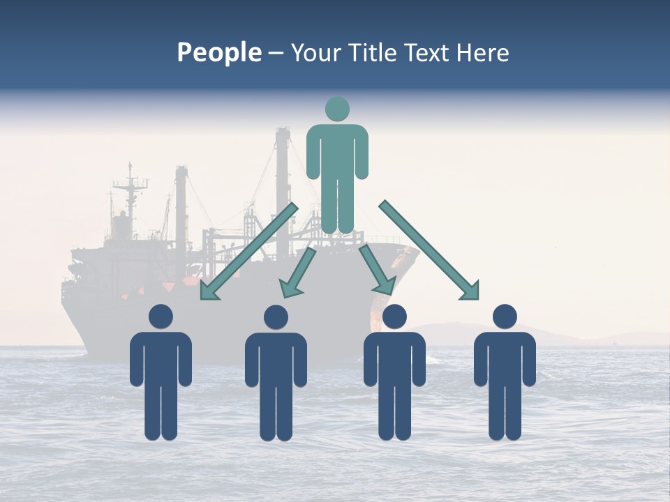 International Offshore Ship PowerPoint Template