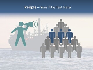 International Offshore Ship PowerPoint Template