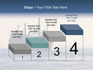 International Offshore Ship PowerPoint Template