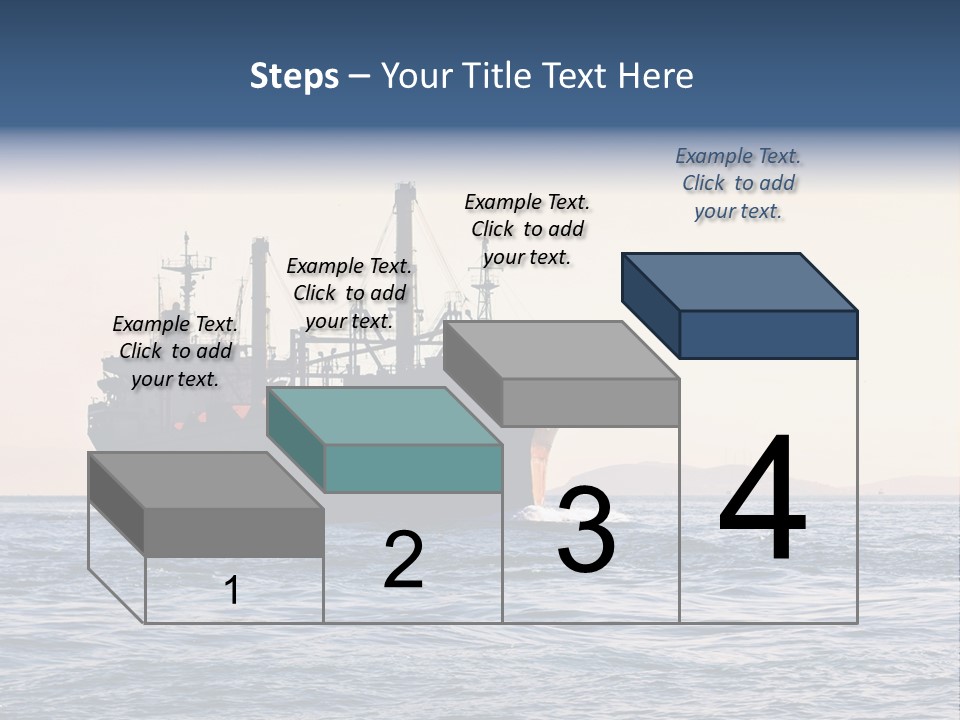 International Offshore Ship PowerPoint Template