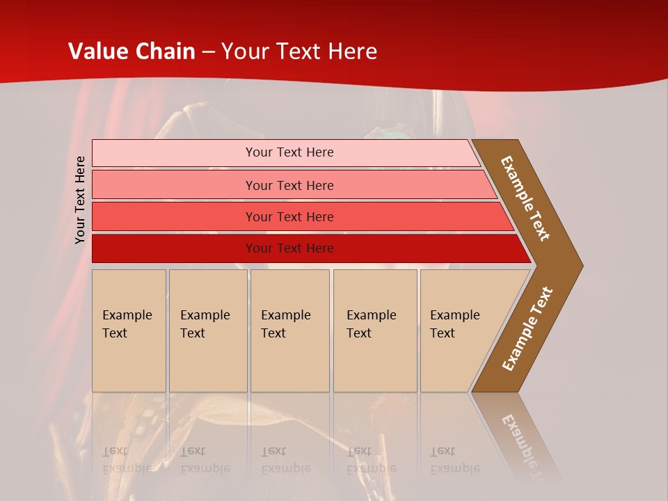 Fire Costume Woman PowerPoint Template