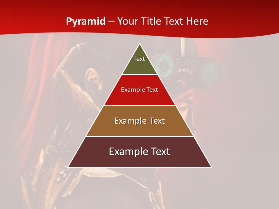 Fire Costume Woman PowerPoint Template