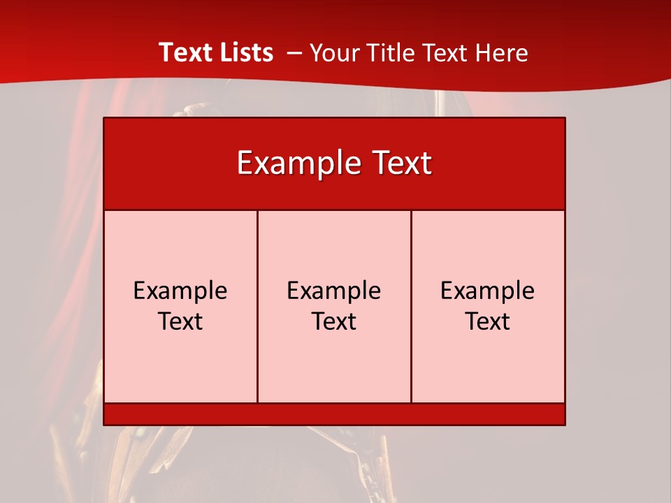 Fire Costume Woman PowerPoint Template