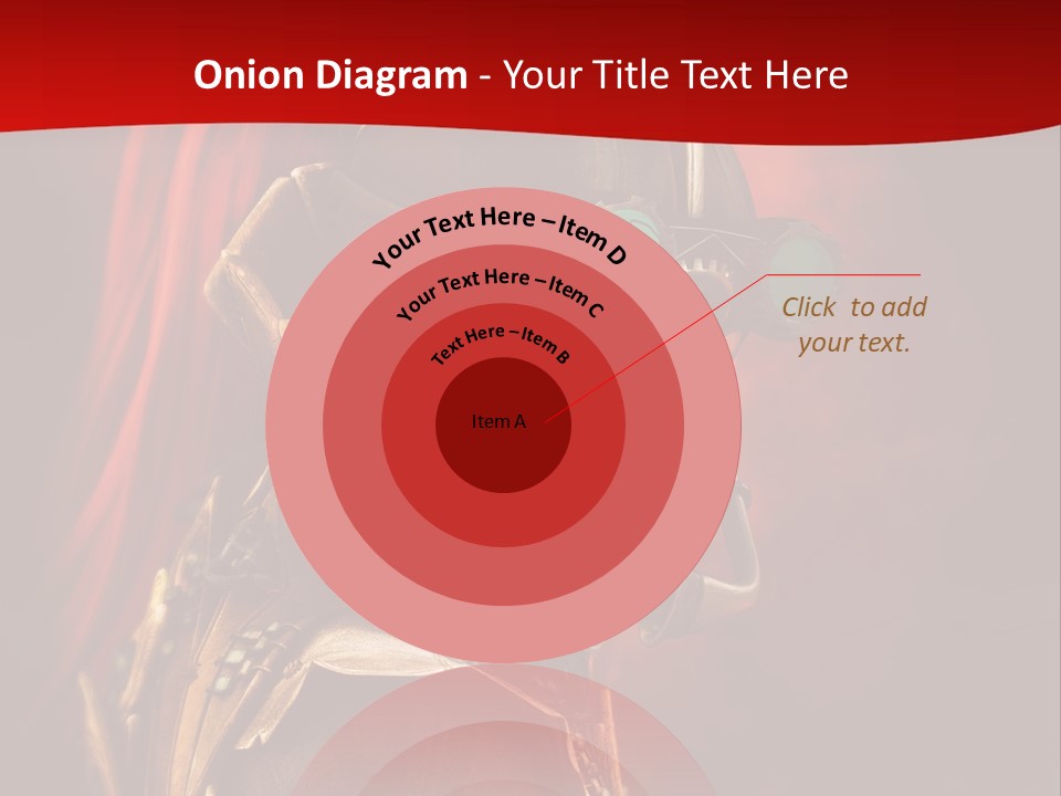 Fire Costume Woman PowerPoint Template