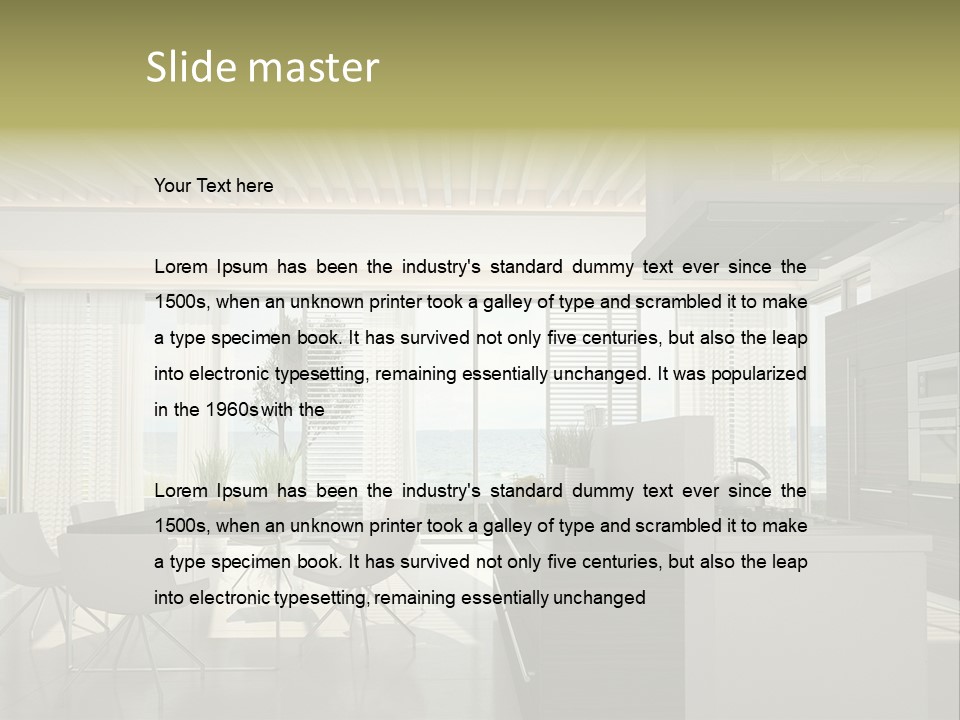Real Estate New Decoration PowerPoint Template