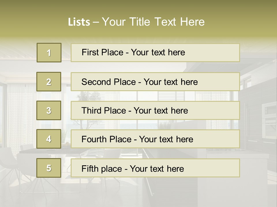Real Estate New Decoration PowerPoint Template