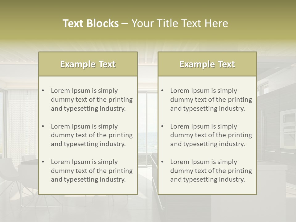 Real Estate New Decoration PowerPoint Template