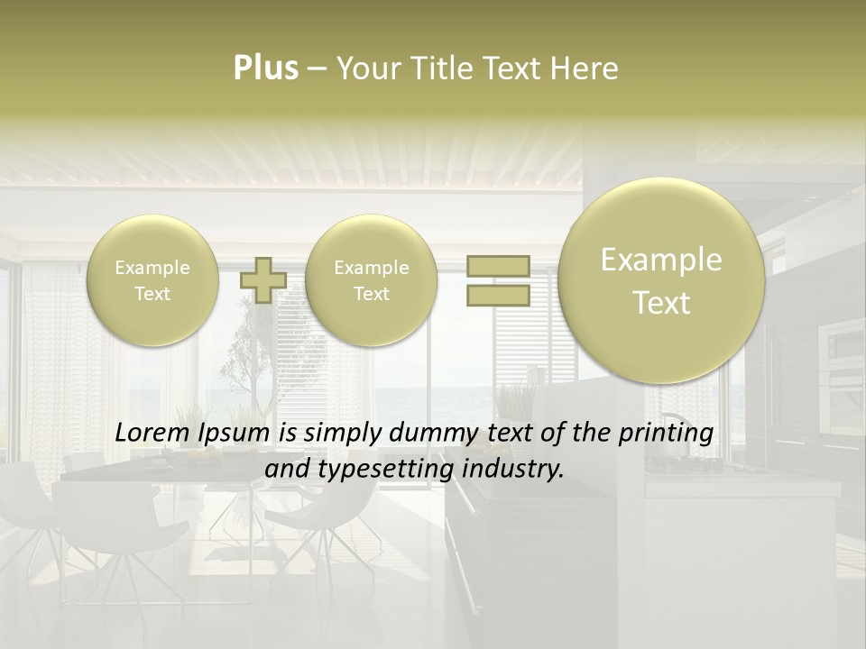 Real Estate New Decoration PowerPoint Template