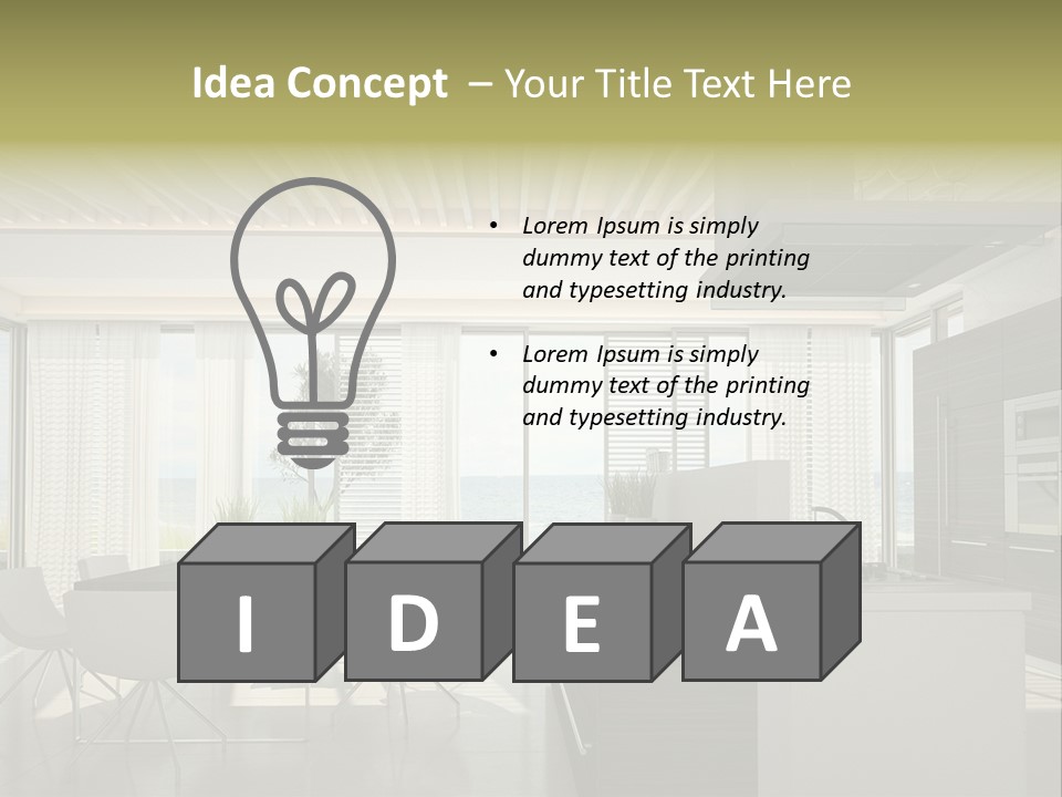 Real Estate New Decoration PowerPoint Template