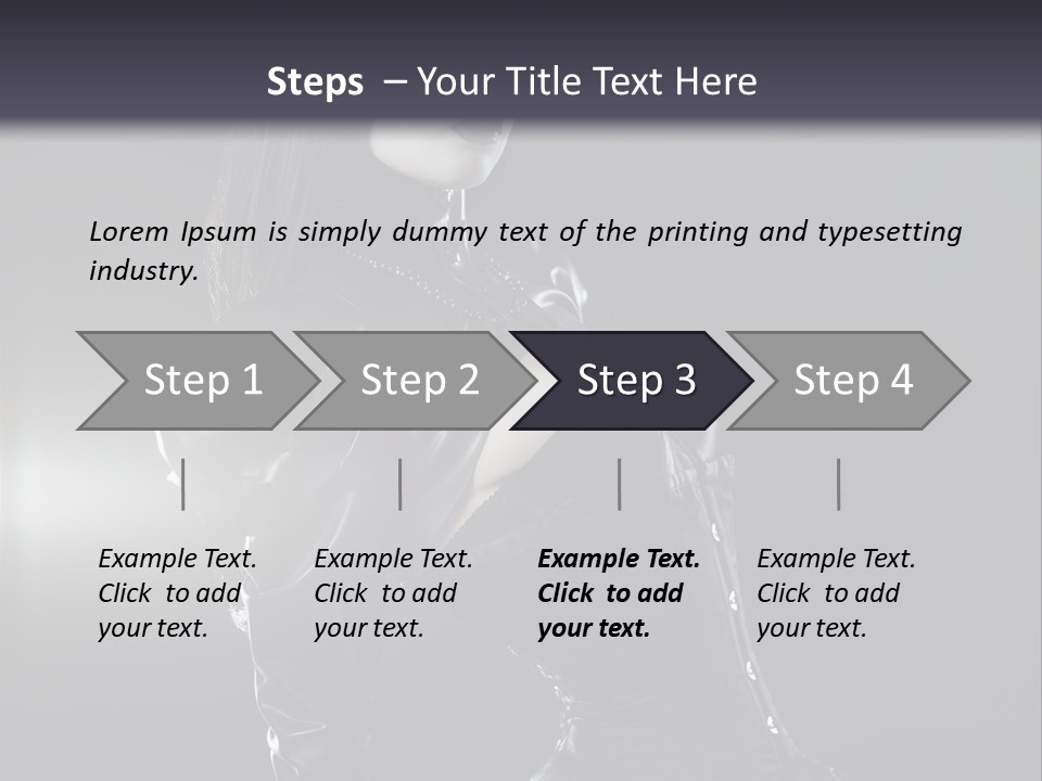 Latex Sensuality Victorian PowerPoint Template