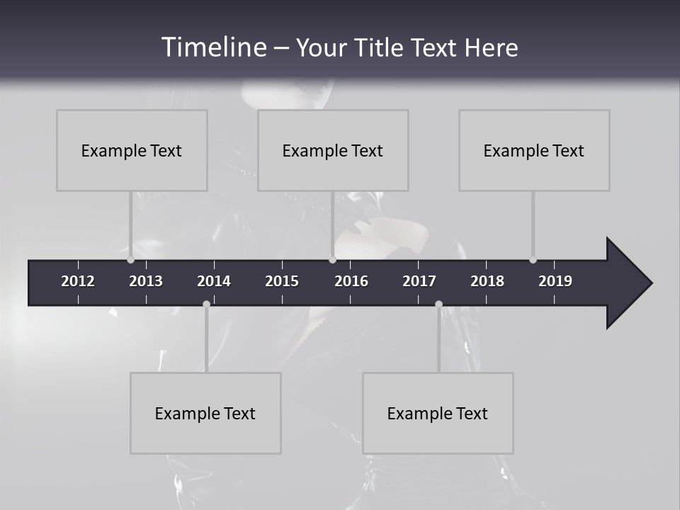 Latex Sensuality Victorian PowerPoint Template