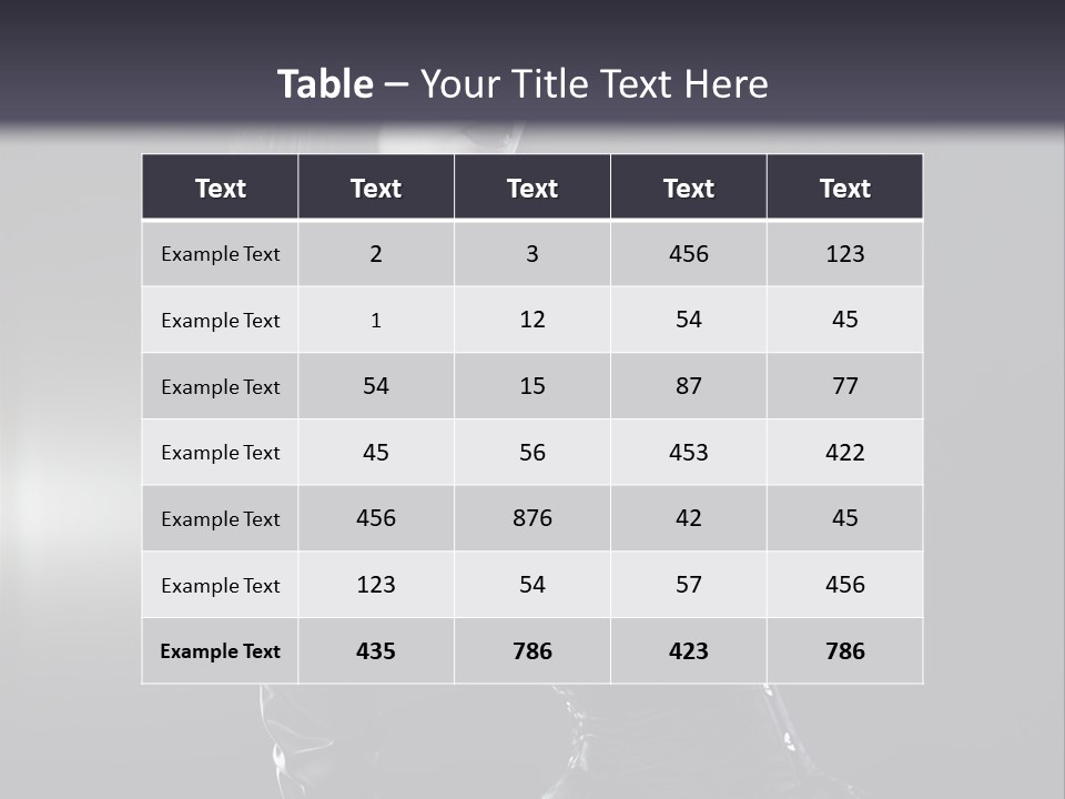 Latex Sensuality Victorian PowerPoint Template