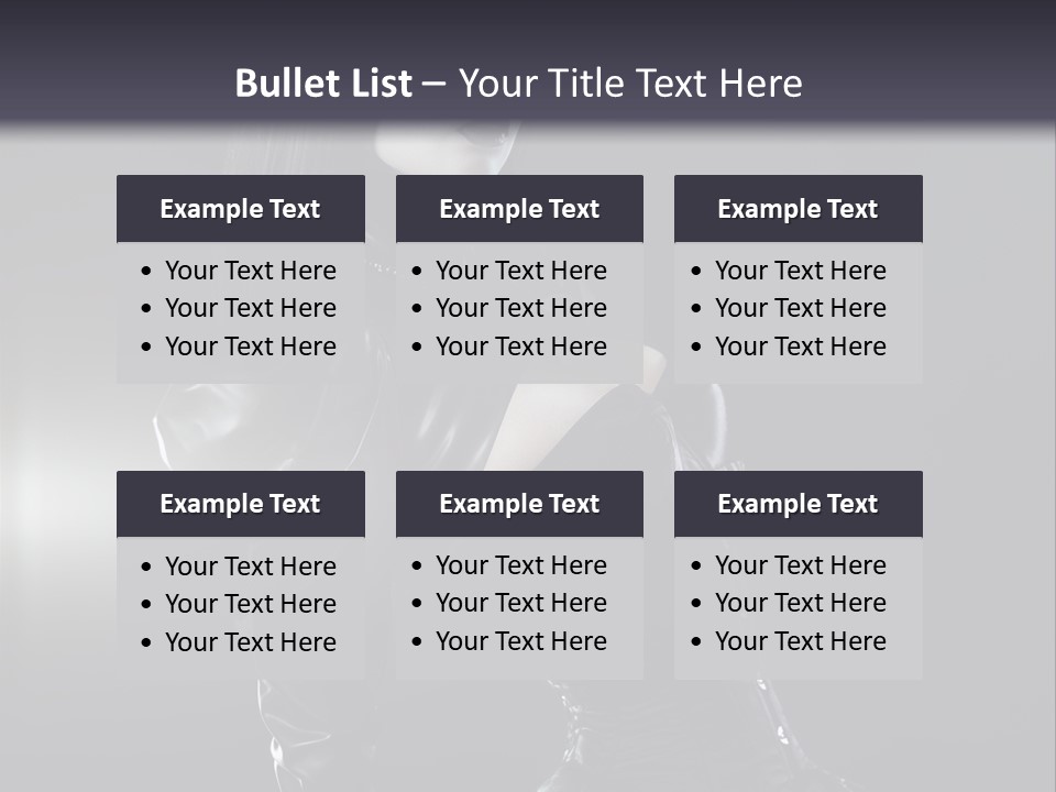 Latex Sensuality Victorian PowerPoint Template