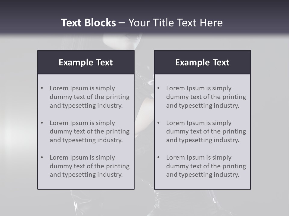 Latex Sensuality Victorian PowerPoint Template