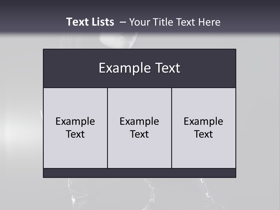Latex Sensuality Victorian PowerPoint Template