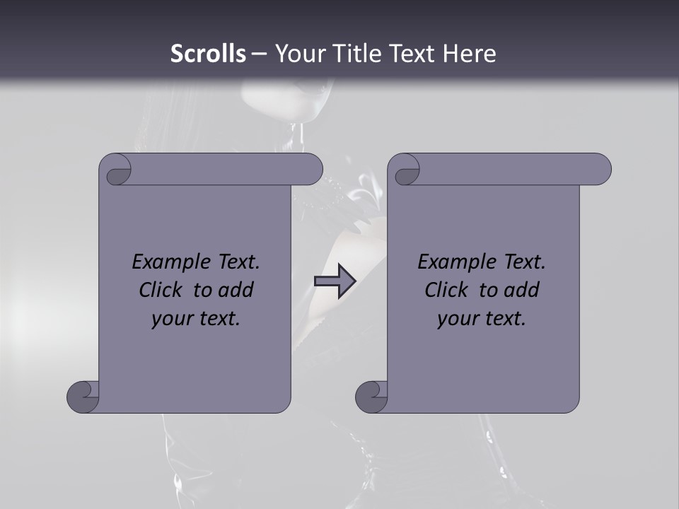 Latex Sensuality Victorian PowerPoint Template