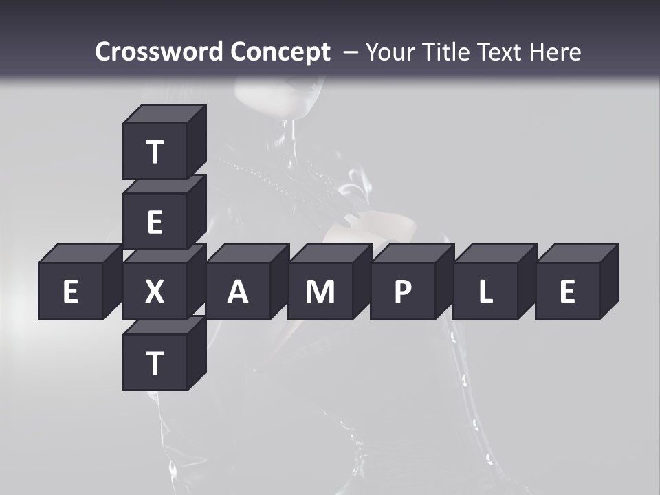 Latex Sensuality Victorian PowerPoint Template