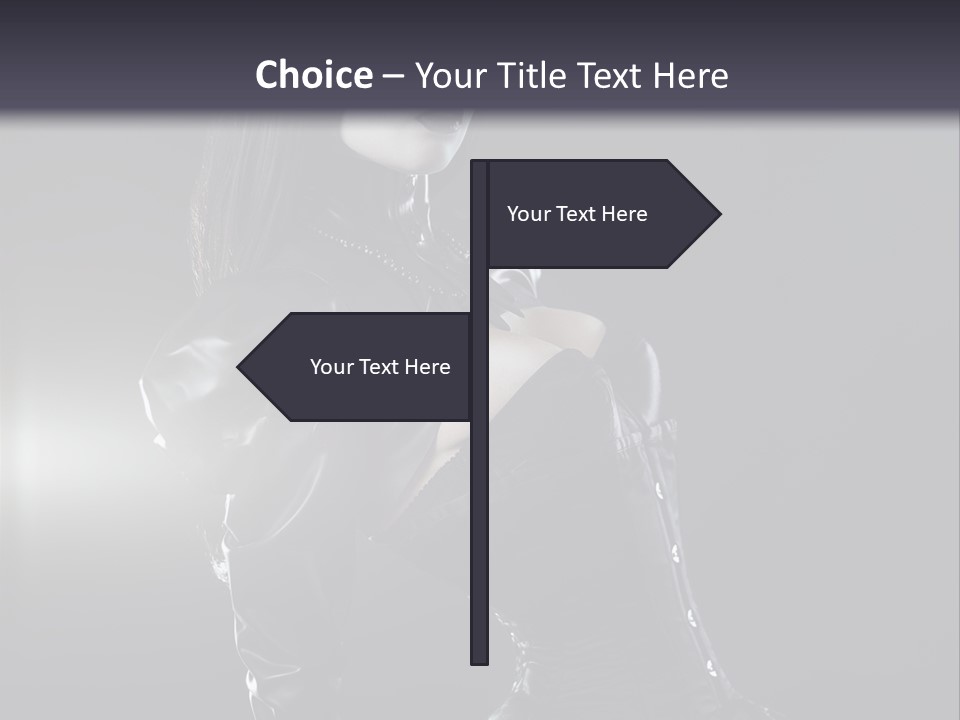 Latex Sensuality Victorian PowerPoint Template