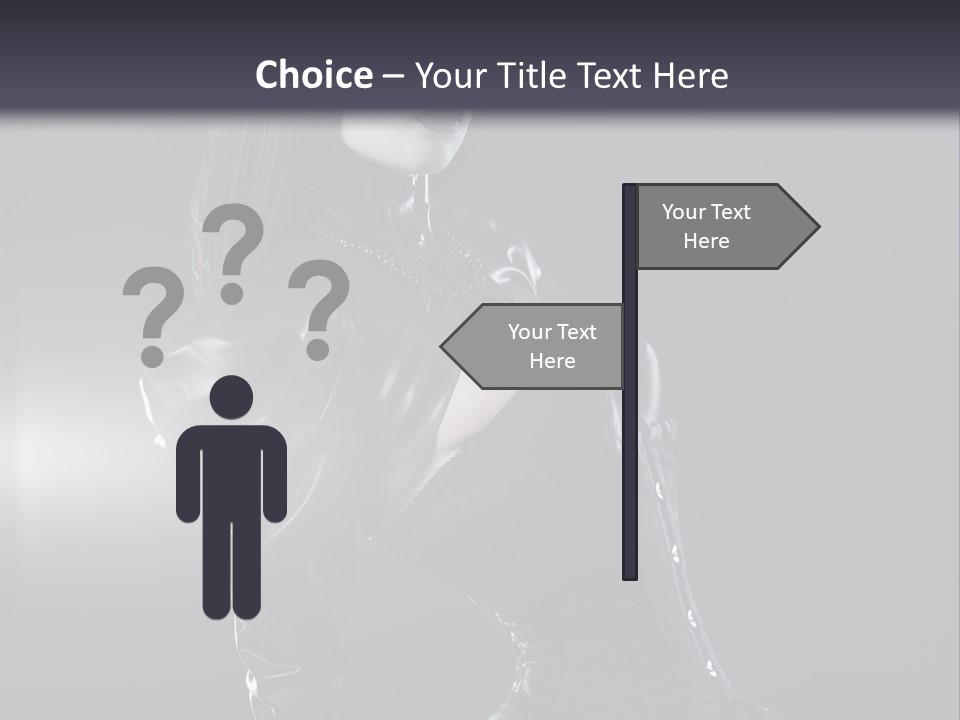 Latex Sensuality Victorian PowerPoint Template