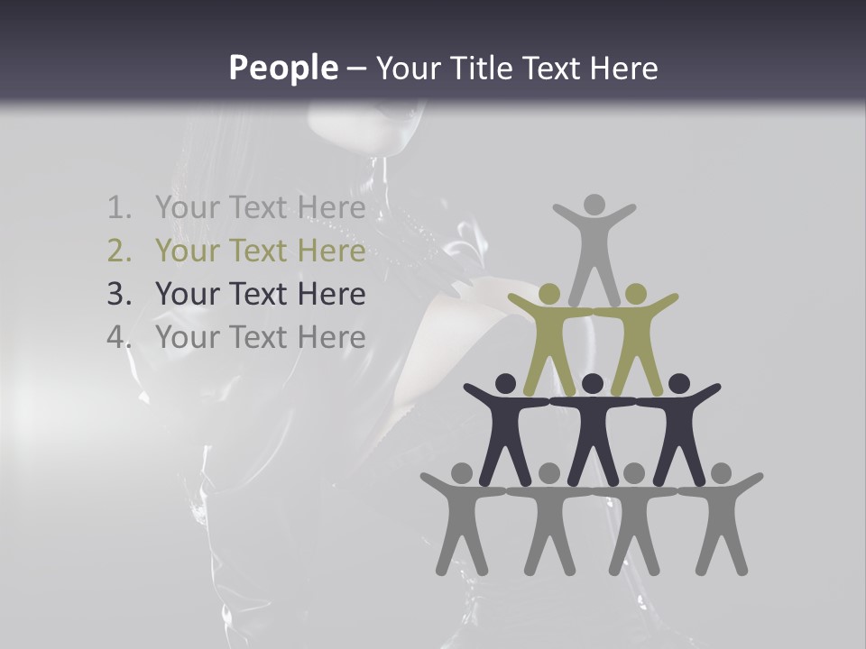 Latex Sensuality Victorian PowerPoint Template