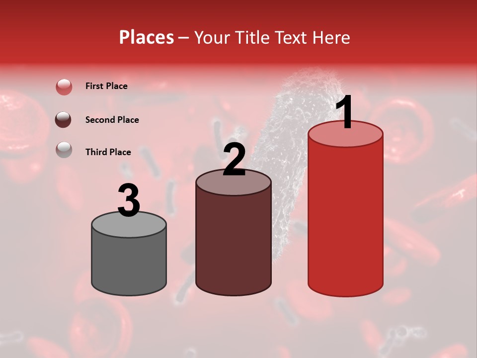 Bacterial Contagious Cell PowerPoint Template