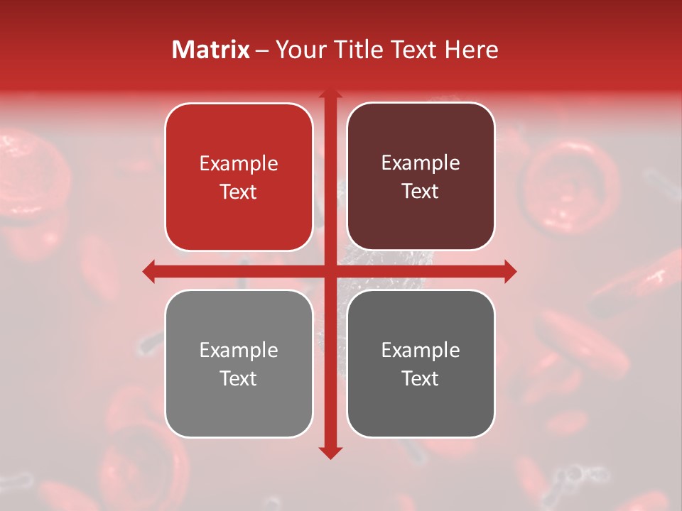 Bacterial Contagious Cell PowerPoint Template