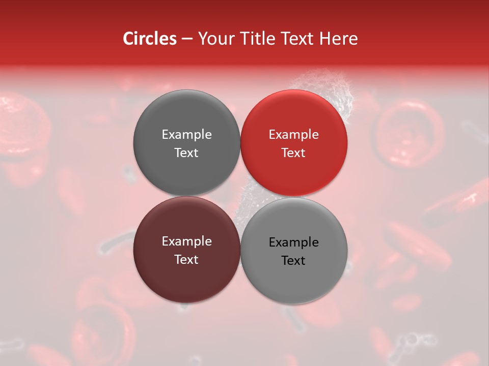 Bacterial Contagious Cell PowerPoint Template