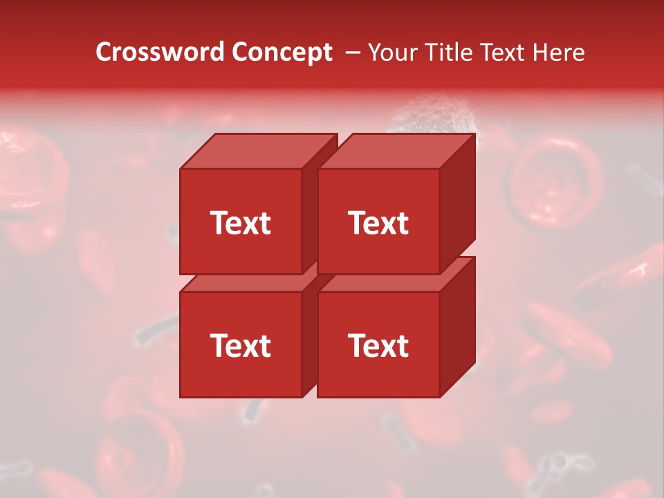 Bacterial Contagious Cell PowerPoint Template